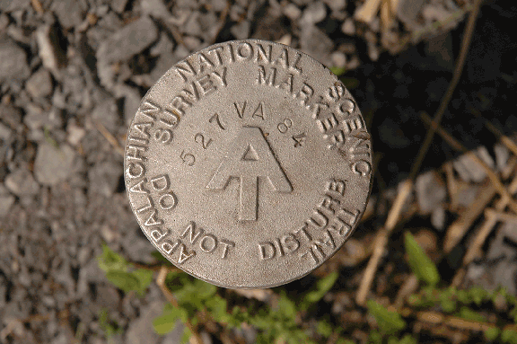 appalachian trail marker